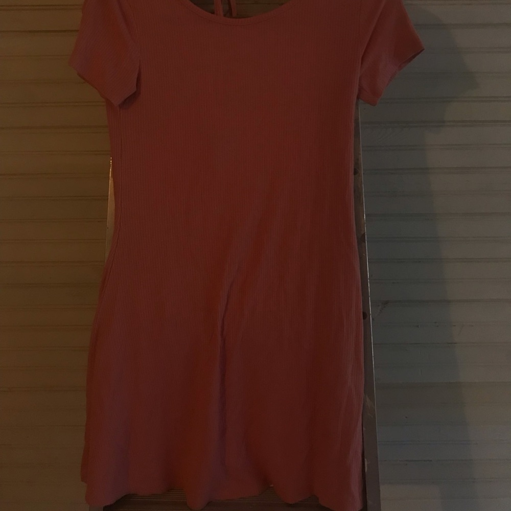 aline pink dress